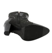 Milwaukee Leather MBL9429 Women's Black Western Style Fashion Casual Boots with Studded Bling