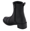 Milwaukee Leather MBL9485 Women's Premium Black Leather 'Clean Riding' Motorcycle Fashion Rider Boots with Toe Cap