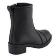Milwaukee Leather MBL9485 Women's Premium Black Leather 'Clean Riding' Motorcycle Fashion Rider Boots with Toe Cap