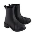 Milwaukee Leather MBL9485 Women's Premium Black Leather 'Clean Riding' Motorcycle Fashion Rider Boots with Toe Cap