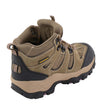 Milwaukee Leather MBL9496 Women's Brown Leather Lace-Up Waterproof Outdoor Hiking Boots Shoes
