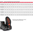 Milwaukee Leather Men's Black Leather Lace-Up Motorcycle Rider Boots with Side Zipper MBM100