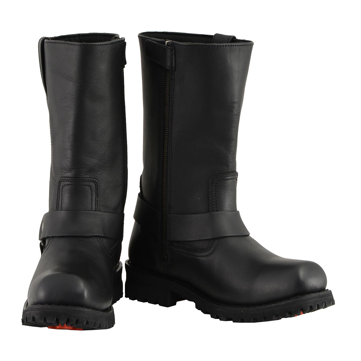 Milwaukee Leather Men’s Outback Classic Harness Moto Boots, MBM131