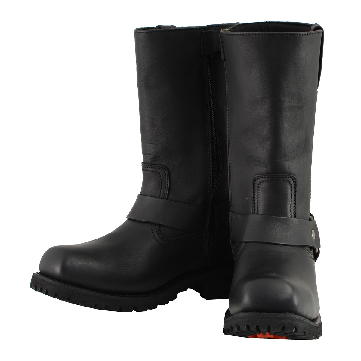 Milwaukee Leather Men’s Outback Classic Harness Moto Boots, MBM131
