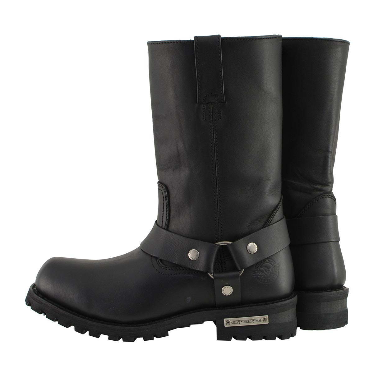 Milwaukee Leather Men’s Outback Classic Harness Moto Boots, MBM131