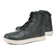 Milwaukee Leather MBM9002 Men's Black Leather Reinforced Street Biker Riding Shoes w/ Shift Protect Ankle Support