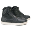 Milwaukee Leather MBM9002 Men's Black Leather Reinforced Street Biker Riding Shoes w/ Shift Protect Ankle Support
