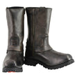 Milwaukee Leather Men's Classic Harness Square Toe Motorcycle Boots