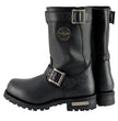 Milwaukee Leather Men's Black Axle Engineer Boots, MBM9020