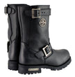 Milwaukee Leather Men's Black Axle Engineer Boots, MBM9020