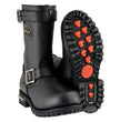 Milwaukee Leather Men's Axle Classic Black 11-Inch Engineer Motorcycle Leather Boots MBM9020