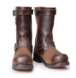 Milwaukee Leather Men's Dark Brown Copper Forge Engineer Boots, MBM9058