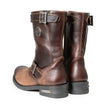 Milwaukee Leather Men's Dark Brown Copper Forge Engineer Boots, MBM9058