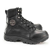 Milwaukee Leather MBM9081 Men’s Black Leather Military and Tactical Style Biker Riding Boots