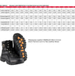 Milwaukee Leather Men's 9-Inch Black Leather Swat Style-Tactical Lace-Up Motorcycle Biker Boots MBM9105