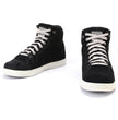 Milwaukee Leather MBM9106 Men's Premium Black Suede Leather Reinforced Street Riding Shoes w/ Ankle Support