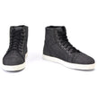 Milwaukee Leather MBM9108 Men's Black Canvas Reinforced Motorcycle Casual Street Riding Shoes w/ Ankle Support