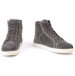 Milwaukee Leather MBM9109 Men's Grey Suede Leather Reinforced Street Riding Waterproof Shoes w/ Ankle Support