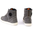 Milwaukee Leather MBM9109 Men's Grey Suede Leather Reinforced Street Riding Waterproof Shoes w/ Ankle Support