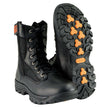 Milwaukee Leather MBM9110 Men's 9-Inch Black Leather Lace-Up Swat Style-Tactical Motorcycle Riding Boots