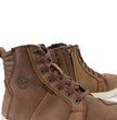 Milwaukee Leather MBM9113 Men's Brown Waterproof Leather Motorcycle Reinforced Riding Shoes w/ Ankle Support