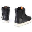 Milwaukee Leather MBM9114 Men's Black Waterproof Leather Street Riding Shoes with Shift Protection and Ankle Support