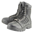 Milwaukee Leather MBM9130WP Men’s Black Lace-Up Waterproof Swat Style-Tactical Biker Motorcycle Boots