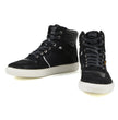 Milwaukee Leather MBM9151 Men's Black Suede and Leather Reinforced Street Riding Waterproof Shoes w/ Ankle Support