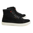 Milwaukee Leather MBM9155 Men's Black Suede Leather Reinforced Street Riding Waterproof Shoes w/ Ankle Support