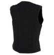 Milwaukee Leather MDL4000 Women's Black Denim 4-Snap Button Closure Motorcycle Rider Vest