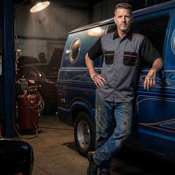 Men’s Switchgear Mechanic Work Shirt, MDM11654