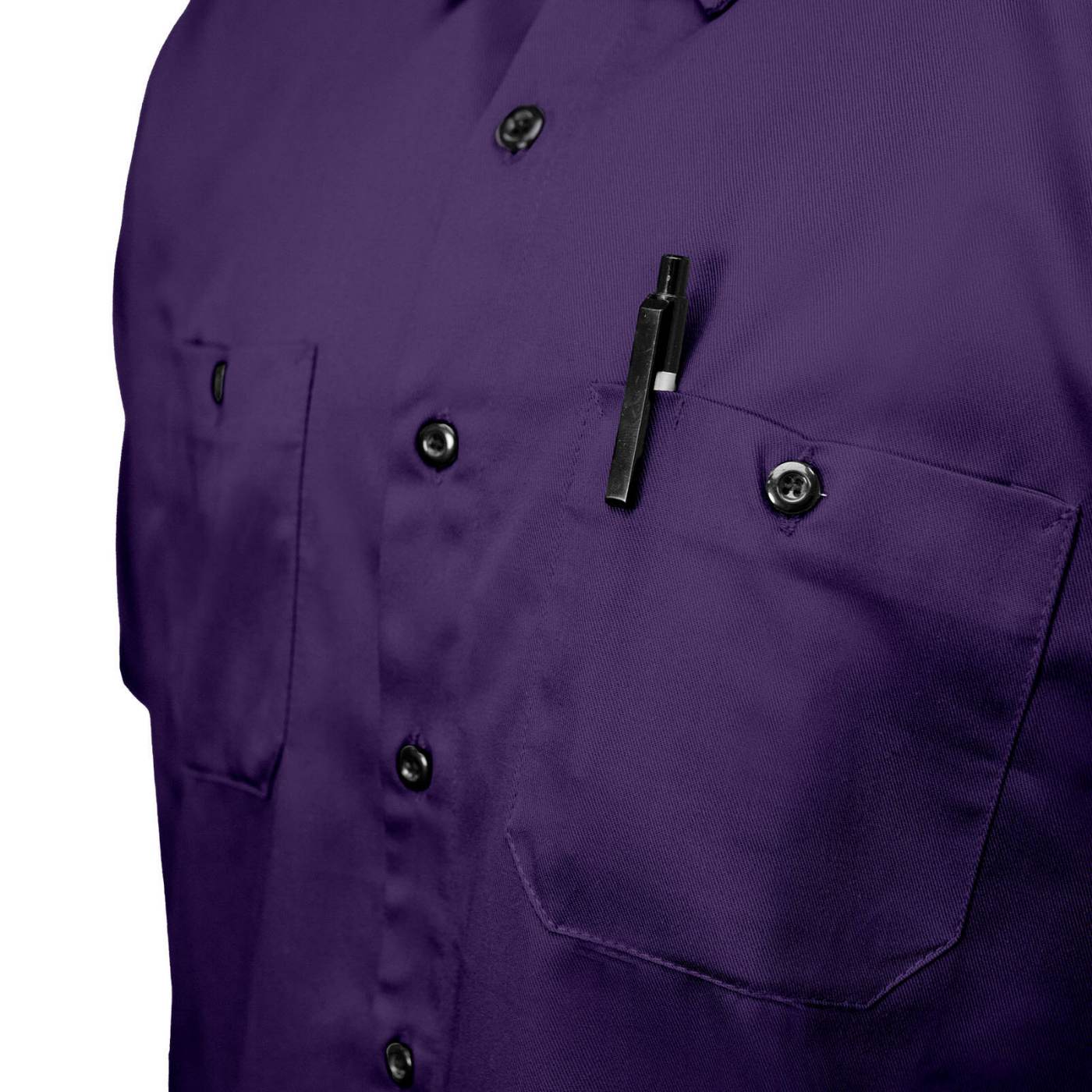 Milwaukee Motorcycle Clothing Co. Men's Super Duty Purple Mechanic Shirt