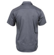 Milwaukee Leather MDM11668 Men’s Grey Button-Up Heavy-Duty Work Shirt - Classic Mechanic Shirt w/ Pockets