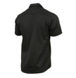 Milwaukee Leather MDM11669 Men’s Black Button-Up Heavy-Duty Work Shirt - Classic Mechanic Shirt w/ Pockets