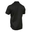 Milwaukee Leather MDM11669 Men’s Black Button-Up Heavy-Duty Work Shirt - Classic Mechanic Shirt w/ Pockets