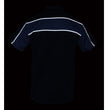 Milwaukee Leather MDM11672 Men’s Grey-Black Mechanic Work Shirt w/ Reflective Strip - Heavy-Duty Button-Up
