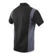 Milwaukee Leather MDM11674 Men’s Black-Grey Button-Up Heavy-Duty Work Shirt - Classic Mechanic Shirt w/ Pockets