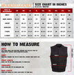 Milwaukee Leather Men's Rustic Black Denim Motorcycle Riding Vest with Removable Hoodie - MDM3082