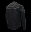 Milwaukee Leather ML1408RT Men's Retro Brown 'Savage' Sporty Crossover Retro Leather Jacket