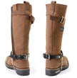 Milwaukee Leather Silver 44 MAG Medallion Boot Chain with Adjustable Strap - MLA3004