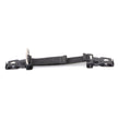Milwaukee Leather MLA4010 Motorcycle Biker Plain Black Elastic Bungee Clips for Chaps or Pants (Set of 2)