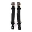 Milwaukee Leather MLA4012 Motorcycle Biker Celtic Circle Emblem Elastic Bungee Clips for Chaps or Pants (Set of 2)