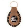 Milwaukee Leather Brown Second Amendment Pewter Emblem Key Chain - MLA9502