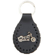 Milwaukee Leather Black Key Chain MLA9516