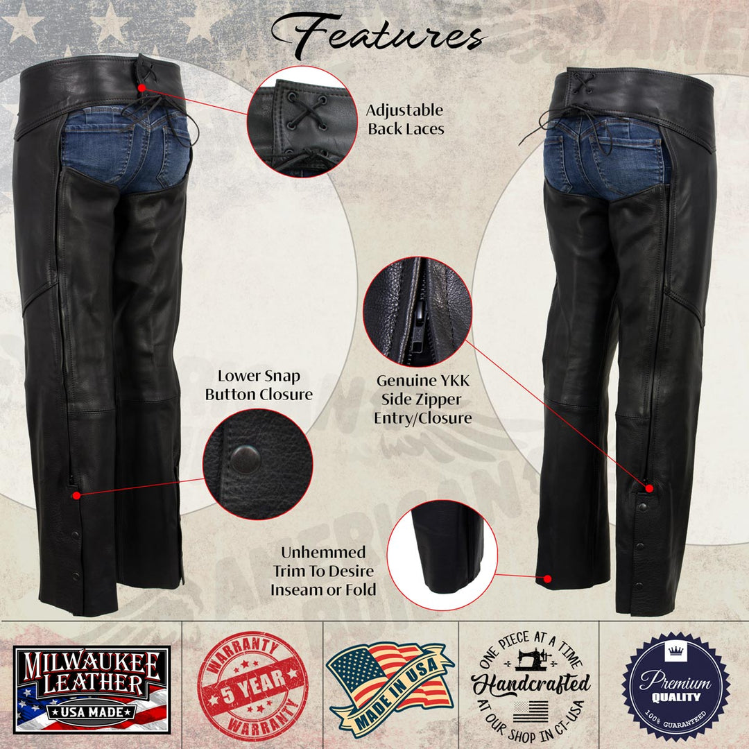 Milwaukee Leather USA MADE MLCHL5001 Women&