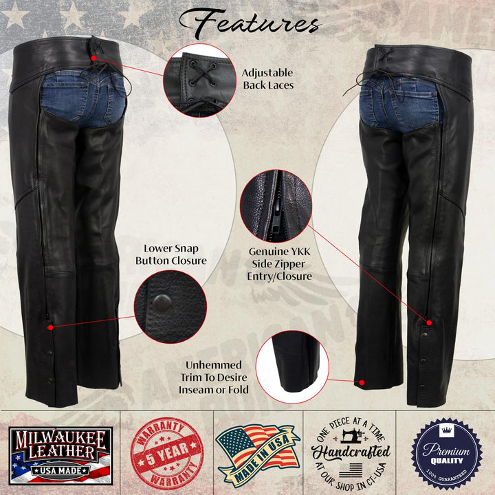 Milwaukee Leather USA MADE MLCHL5001 Women&