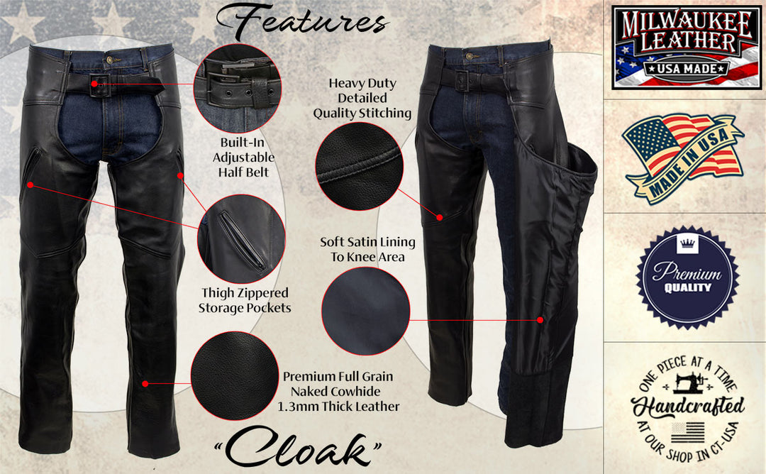 Milwaukee Leather USA MADE MLCHM5001 Men&