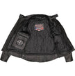 Milwaukee Leather USA MADE MLJKL5002 Women's Black Pristine Premium Motorcycle Leather Jacket