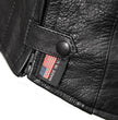 Milwaukee Leather USA MADE MLJKL5002 Women's Black Pristine Premium Motorcycle Leather Jacket