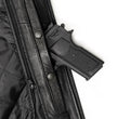Milwaukee Leather USA MADE MLJKM5002 Men's Black Air Stream Vented Premium Leather Motorcycle Jacket with Side Laces
